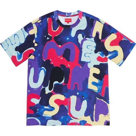 Painted Logo S/S Top - spring/summer 2020 - Supreme