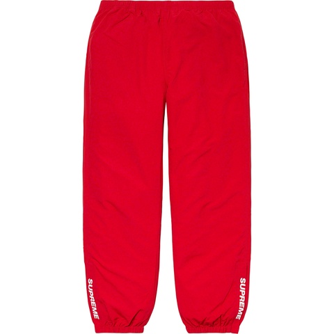 Supreme Warm Up Pant - Red