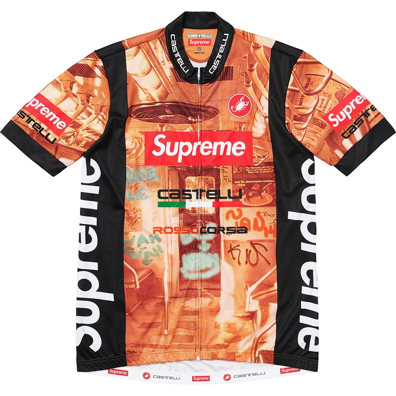 Supreme Supreme Castelli Cycling Jersey (SS20) - Multicolor - $168