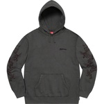 Supreme Dragon Overdyed Hooded Sweatshirt (SS20) - Black