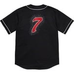 Supreme Rhinestone Baseball Jersey (SS20) - Black