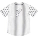 Supreme Rhinestone Baseball Jersey (SS20) - Pinstripe