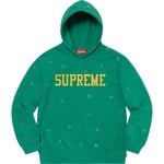 Supreme Eyelet Hooded Sweatshirt (SS20) - Light Pine