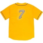 Supreme Rhinestone Baseball Jersey (SS20) - Yellow
