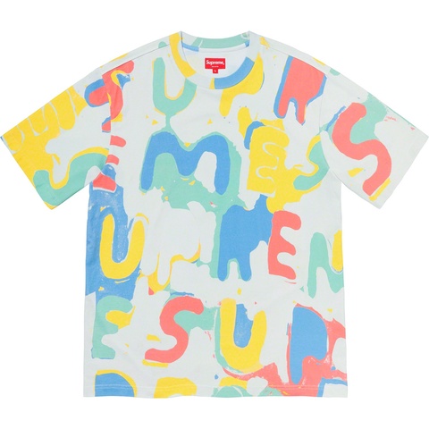 Painted Logo S/S Top - spring/summer 2020 - Supreme