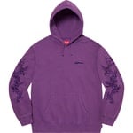 Supreme Dragon Overdyed Hooded Sweatshirt (SS20) - Bright Purple