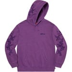 Supreme Dragon Overdyed Hooded Sweatshirt (SS20) - Bright Purple