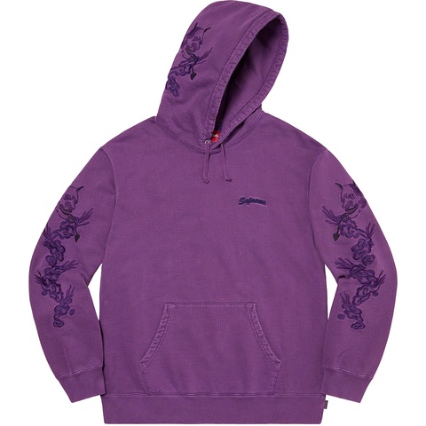 Dragon Overdyed Hooded Sweatshirt - Supreme