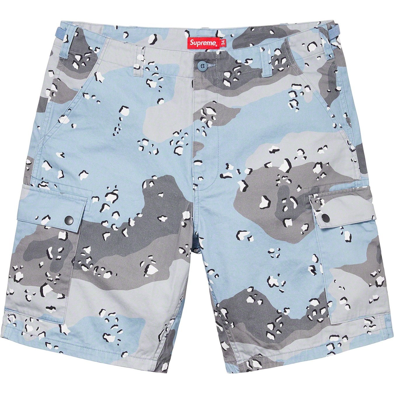 Supreme Cargo Short (SS20) - Blue Chocolate Chip Camo - $138