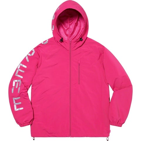 Supreme Digital Logo Track Jacket - Fuchsia