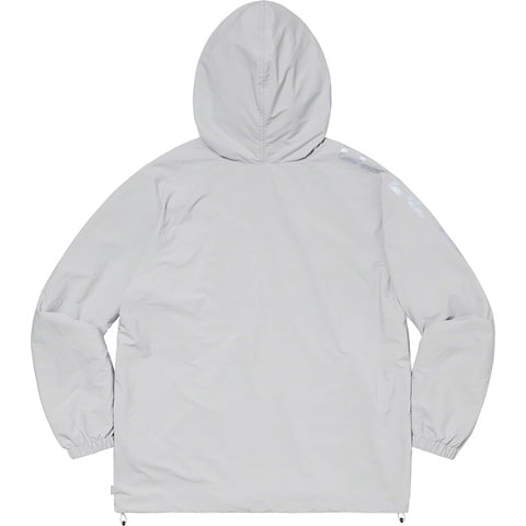 Supreme Digital Logo Track Jacket - Silver