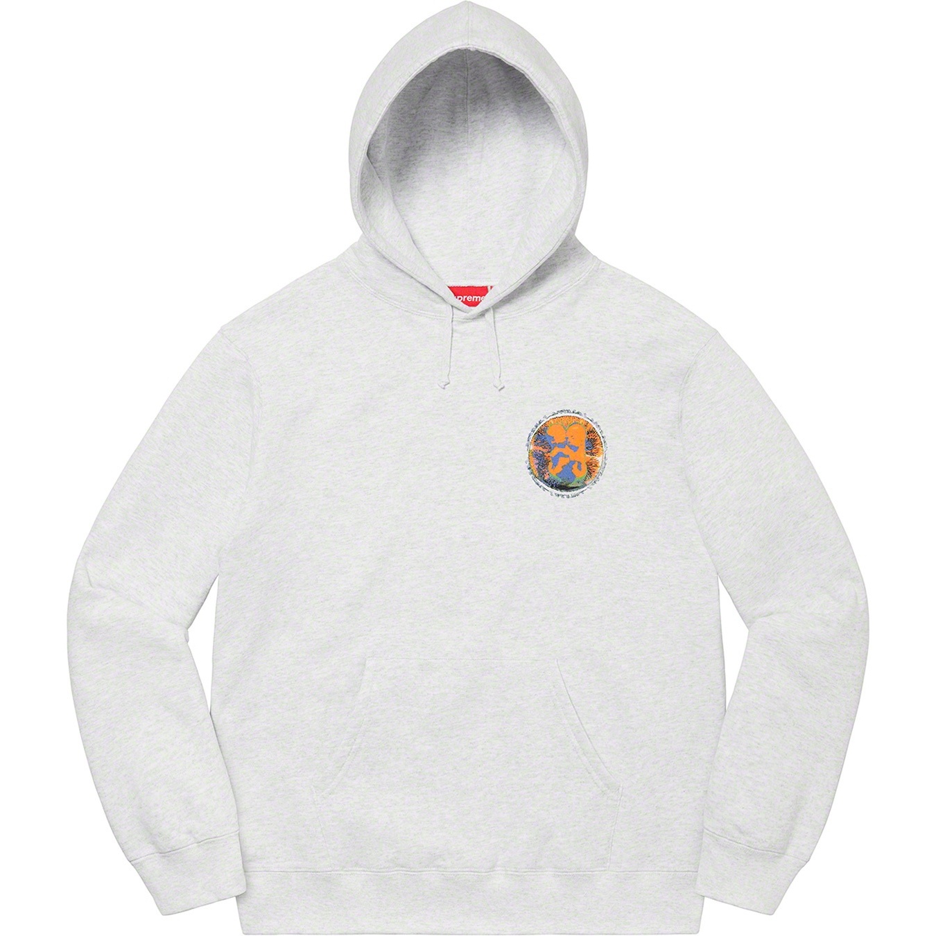 Supreme Embryo Hooded Sweatshirt (SS20) - Ash Grey - $148