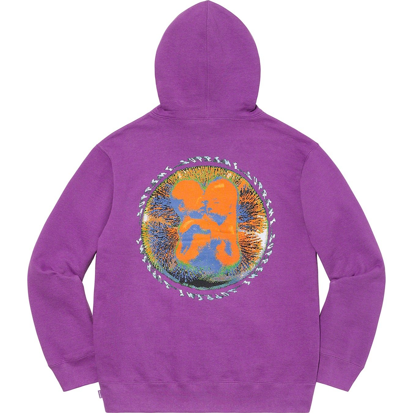 Supreme Embryo Hooded Sweatshirt (SS20) - Violet - $148