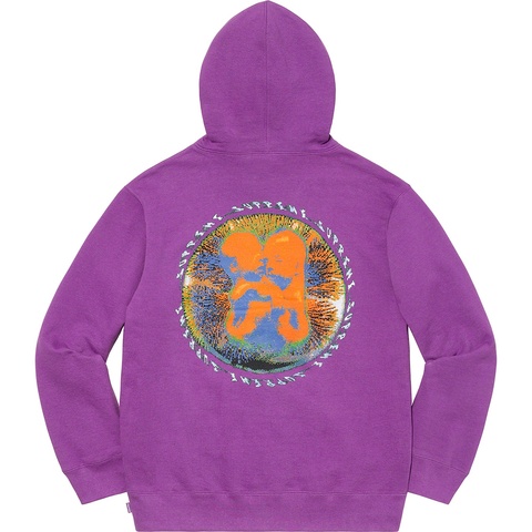 Supreme Embryo Hooded Sweatshirt - Violet