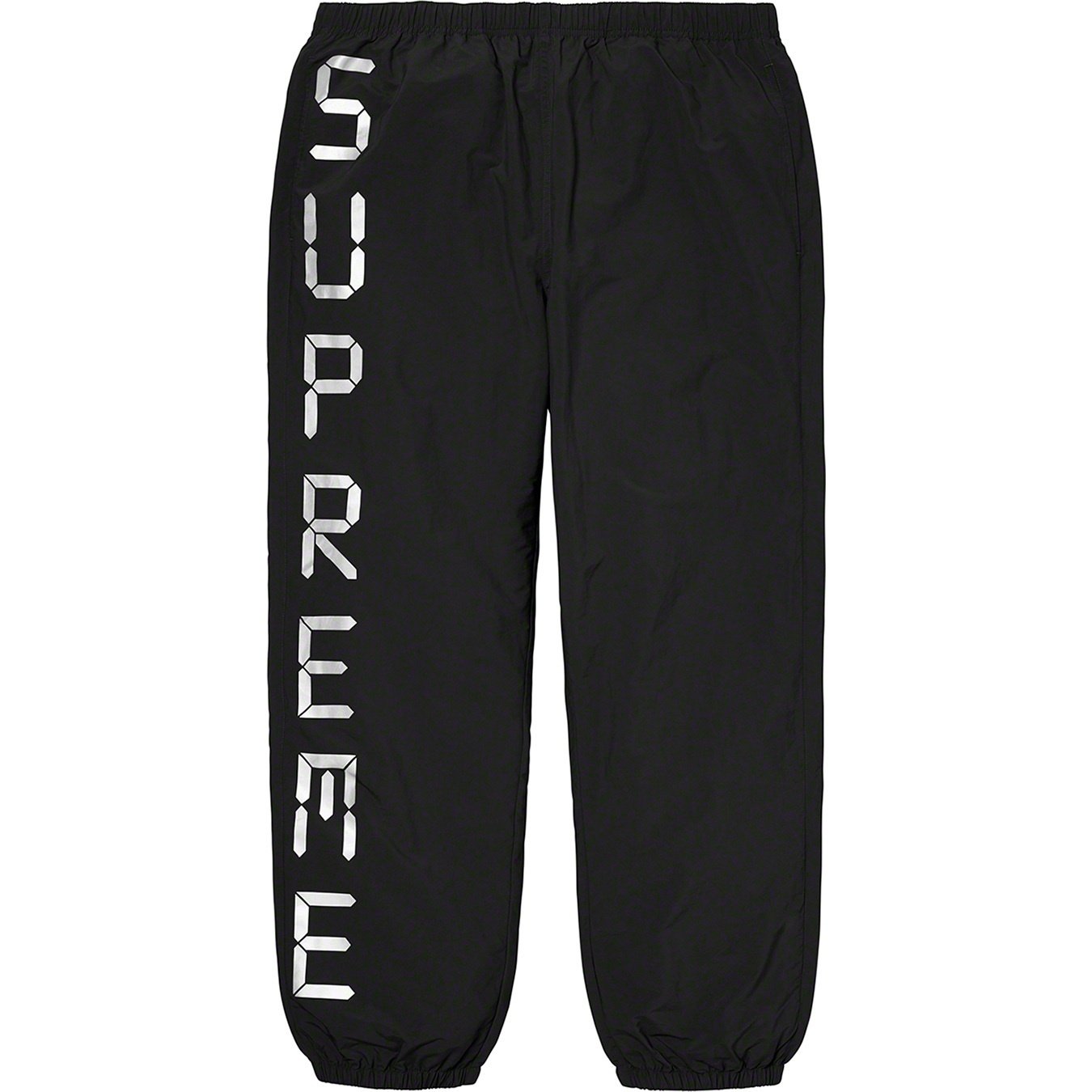 Supreme Digital Logo Track Pant (SS20) - Black - $128