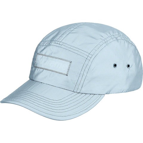 Supreme Reflective Camp Cap - Blue