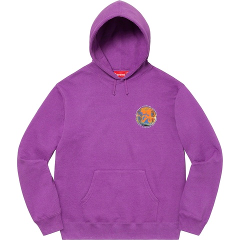 Supreme Embryo Hooded Sweatshirt - Violet