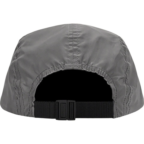 Supreme Reflective Camp Cap - Black