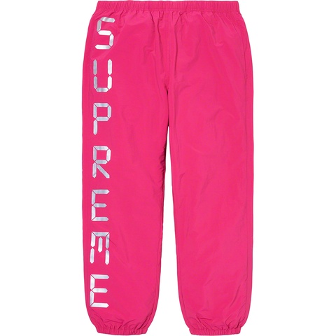 Supreme Digital Logo Track Pant - Fuchsia