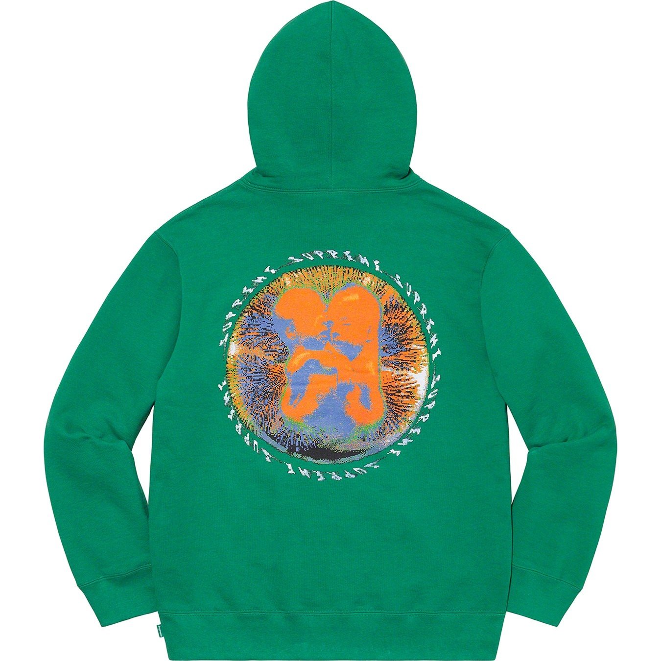 Supreme Embryo Hooded Sweatshirt (SS20) - Light Pine - $148