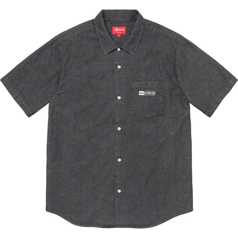 【新品】 Supreme Invert Denim S/S Shirt 黒 L Invert Denim S/S Shirt - spring/summer 2020 - Supreme