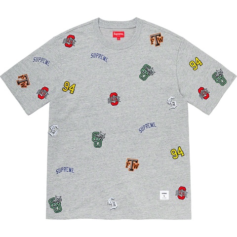 Supreme University S/S Top - Heather Grey