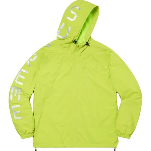 Supreme Digital Logo Track Jacket - Bright Green