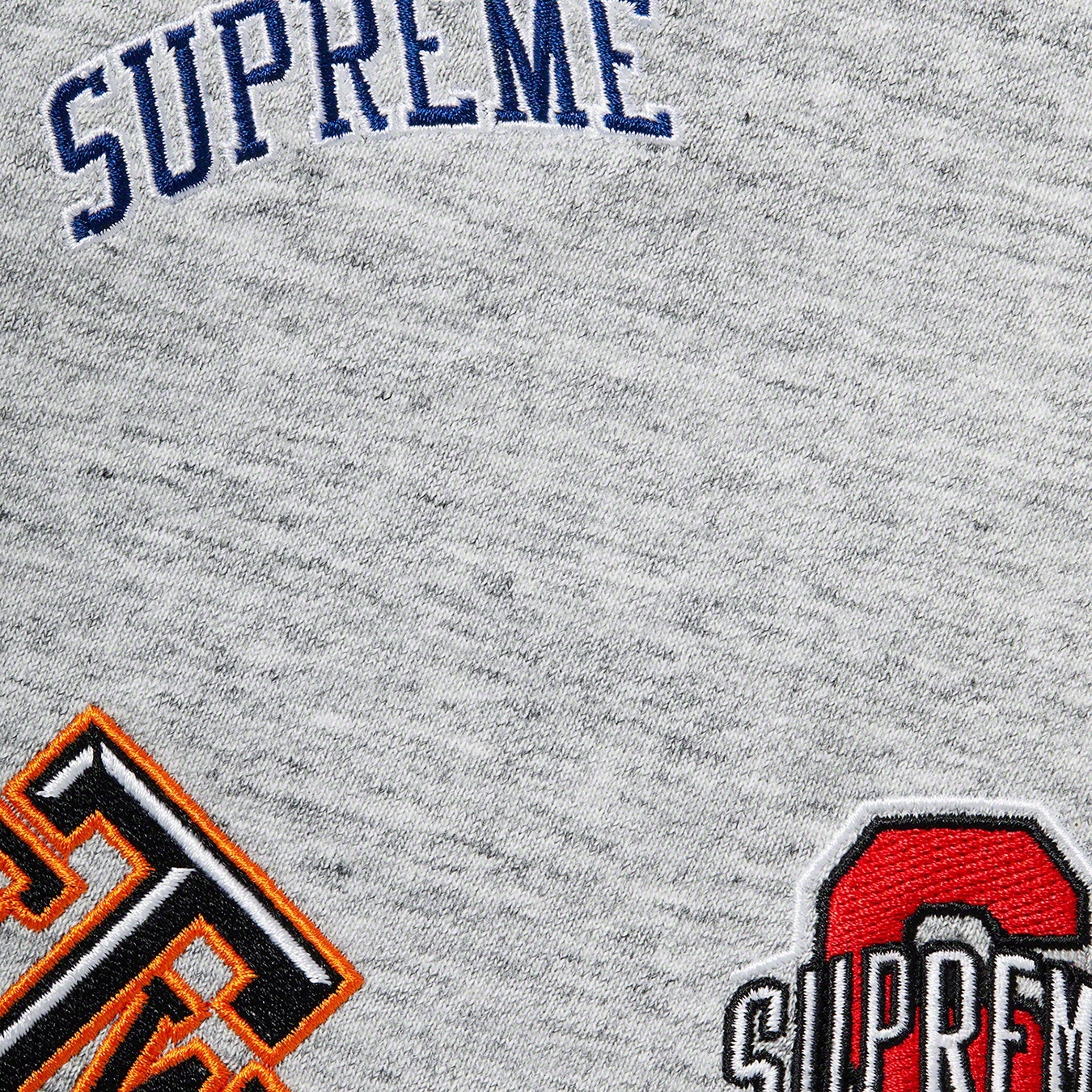 Supreme University S S Top (SS20) - Heather Grey - $98