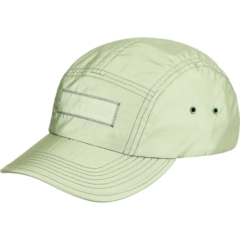 Supreme Reflective Camp Cap - Green