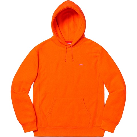 Supreme Small Box Hooded Sweatshirt - Orange