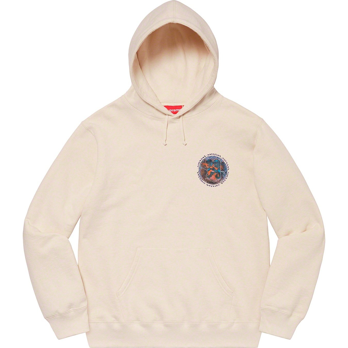 Supreme Embryo Hooded Sweatshirt (SS20) - Natural - $148