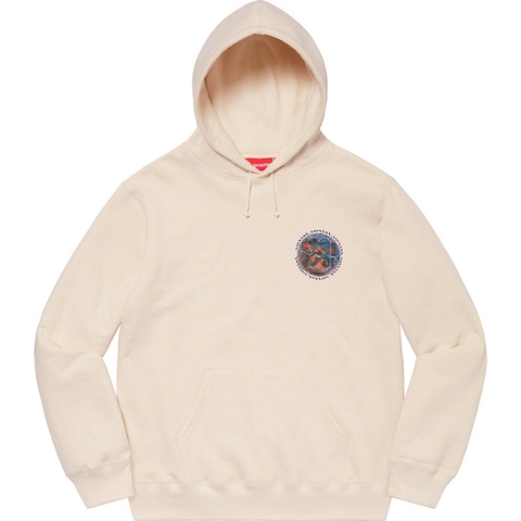 Supreme Embryo Hooded Sweatshirt - Natural