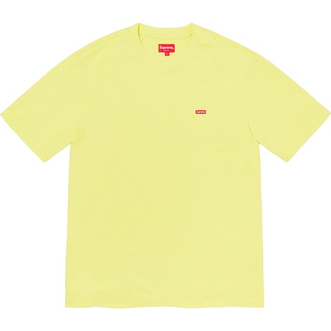 Supreme Small Box Tee - Light Yellow