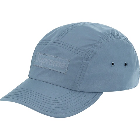 Supreme Reflective Camp Cap - Blue