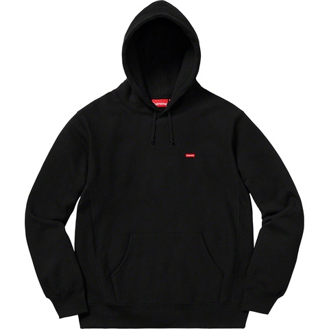 Supreme Small Box Hooded Sweatshirt - Black