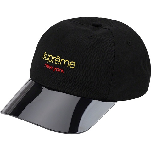 Supreme Acrylic Visor 6-Panel - Black