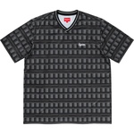 Supreme Grid Soccer Jersey (SS20) - Black