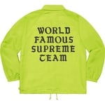 Supreme World Famous Coaches Jacket (SS20) - Lime