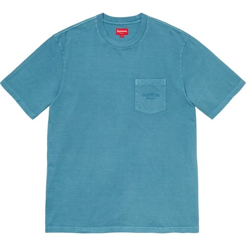 トップス supreme overdyed pocket tee XL Overdyed Pocket Tee - spring/summer 2020 - Supreme
