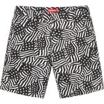 Supreme Work Short (SS20) - Black Flags