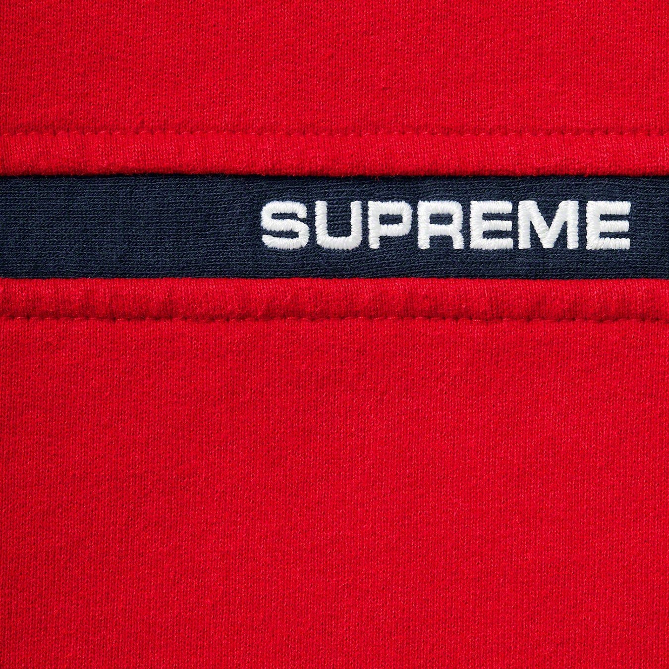 Supreme Warm Up Hooded Sweatshirt (SS20) - Red - $158