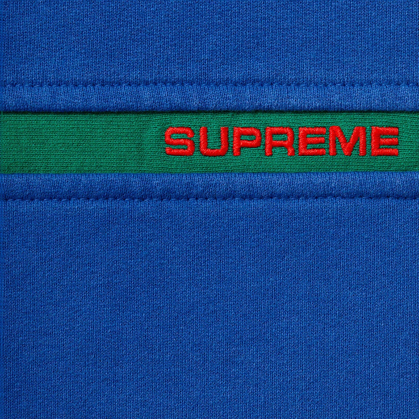 Supreme Warm Up Hooded Sweatshirt (SS20) - Royal - $158
