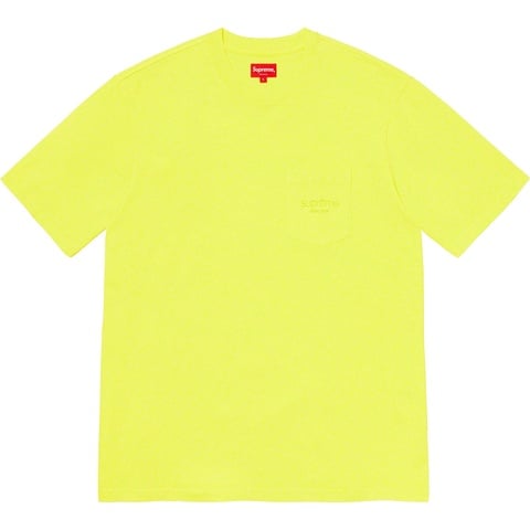 Overdyed Pocket Tee - spring/summer 2020 - Supreme