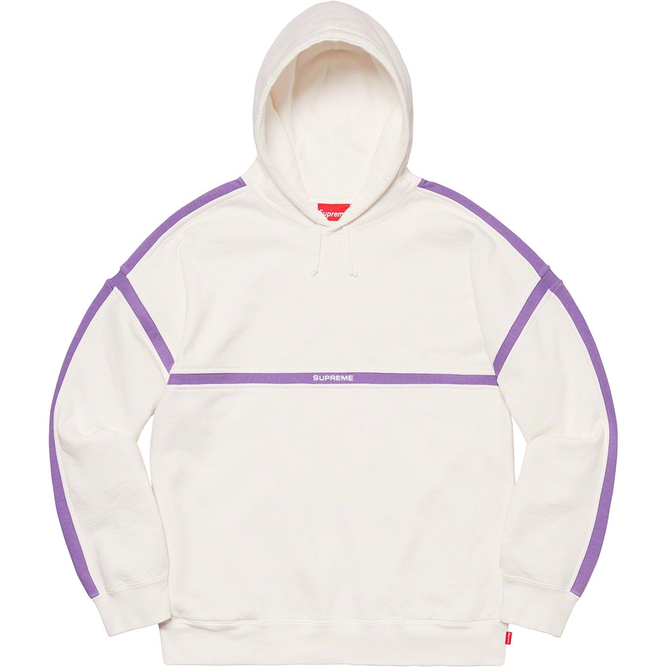 Supreme Warm Up Hooded Sweatshirt (SS20) - White - $158