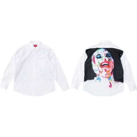 トップス Leigh Bowery Airbrushed Shirt Supreme Leigh Bowery/Supreme Airbrushed Shirt - Supreme