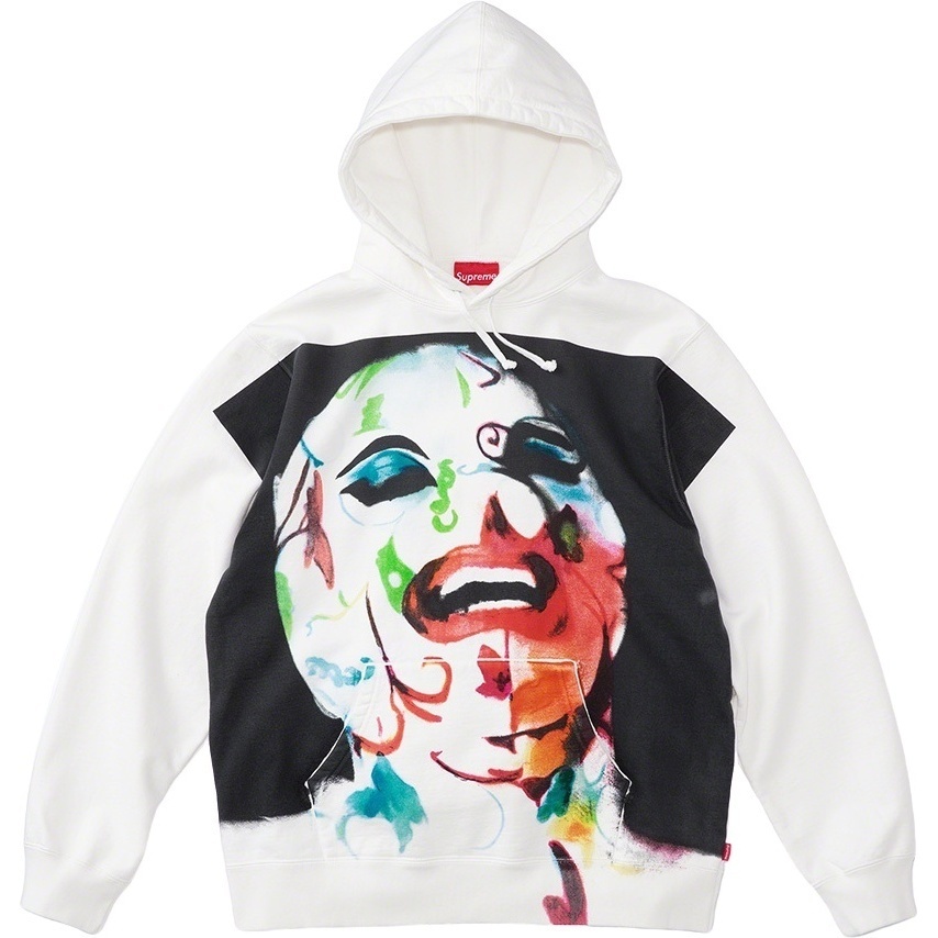 Supreme Leigh Bowery/Supreme Airbrushed Hooded Sweatshirt (spring/summer 2020) - $158.00
