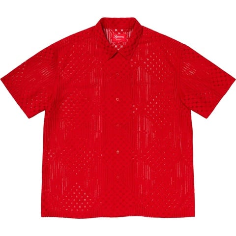 Supreme Lace S/S Shirt - Red