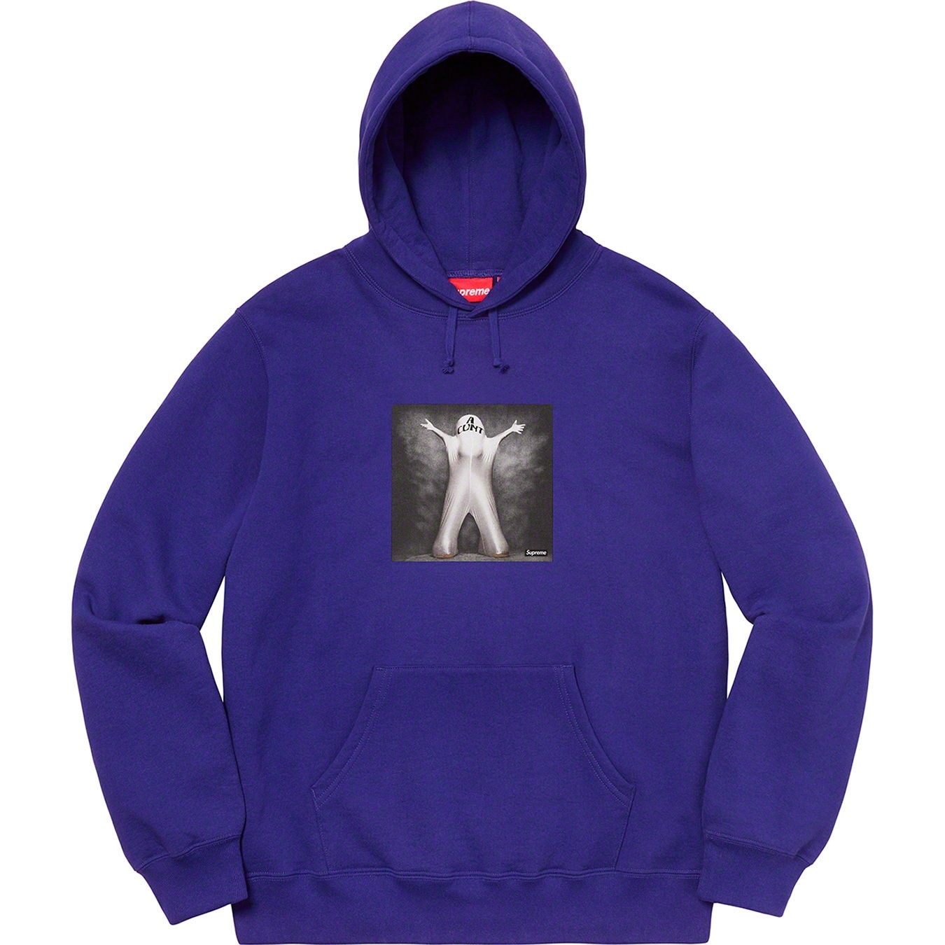 Supreme Leigh Bowery Supreme Hooded Sweatshirt (SS20) - Dark Royal - $158