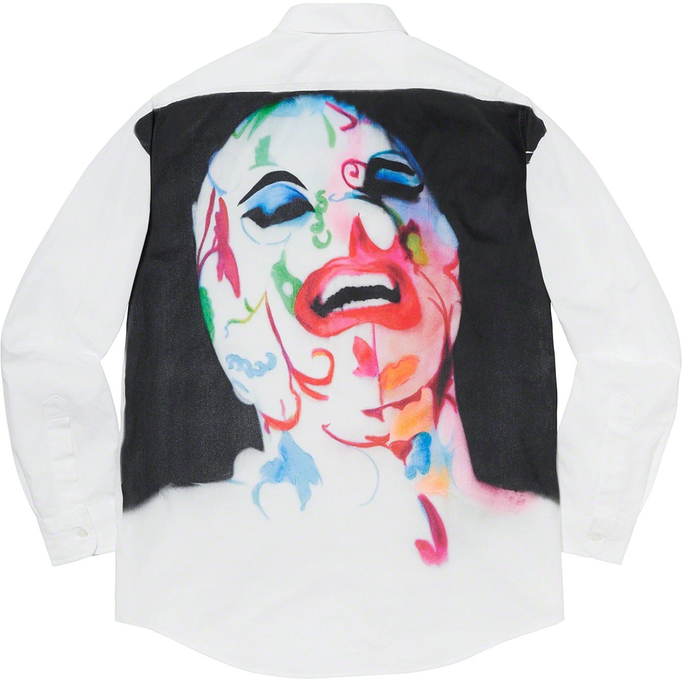 Supreme Leigh Bowery Supreme Airbrushed Shirt (SS20) - White - $168