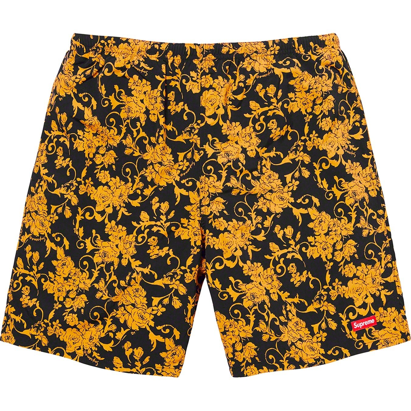 Supreme Nylon Water Short (SS20) - Black Floral - $110